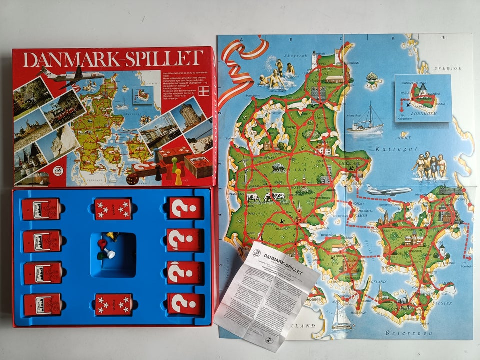 Danmark Spillet / Danmarksspillet, brætspil