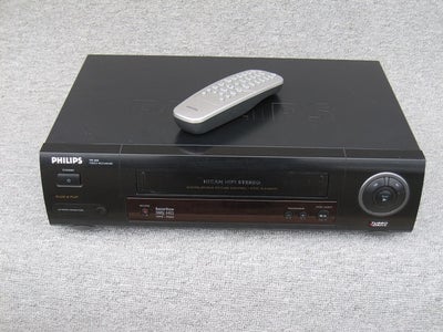 VHS videomaskine, Philips, VR600, Perfekt, 
- FIN STAND !
- Incl. fjernbetjening,
- Nicam - HiFi ste