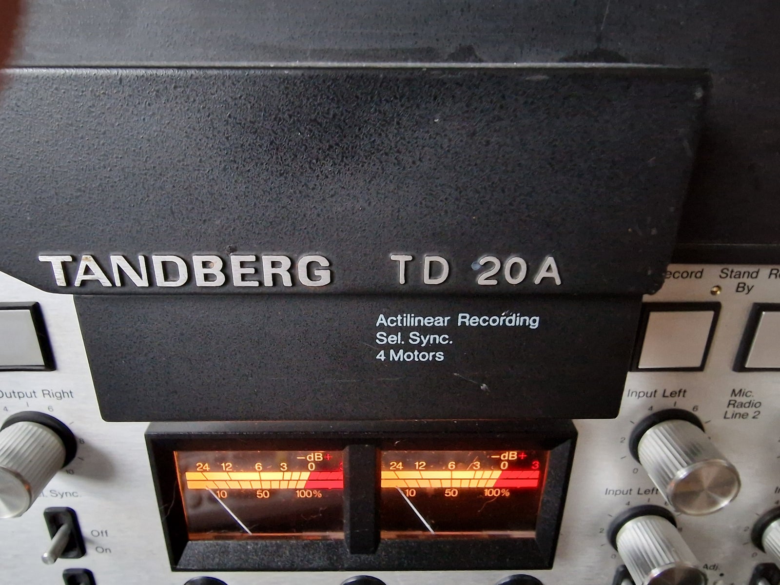 Spolebåndoptager, Tandberg, TD 20 A