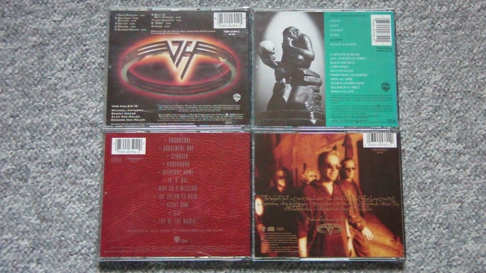 Van Halen: CD'er, rock