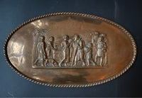 Bronzerelief , Ukendt, motiv: Moses i ørkenen