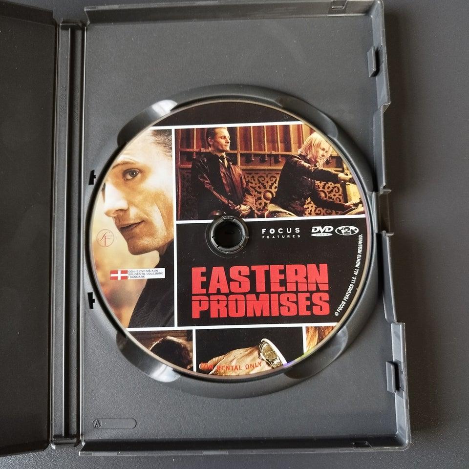 Eastern Promises.Viggo Mortensen., DVD, drama