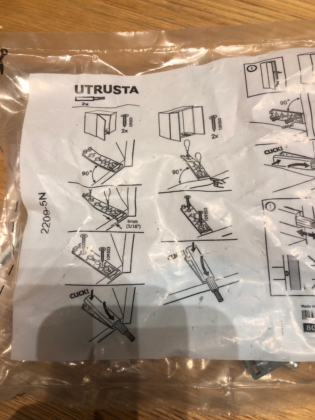 Andet, Ikea utrusta åbnebeslag