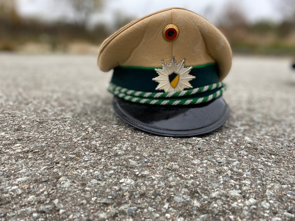 Uniform, Tysk politi kasket – dba.dk – og Salg af og