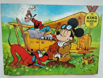 Puslespil, RETRO WALT DISNEY, SJÆLDENT MICKEY MOUSE
70 BRIKKER
PERFEKT STAND
FRA 1970 `ERNE


SENDER