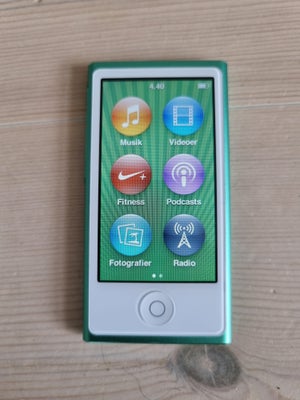 iPod, Nano 7th gen., 16 GB, Perfekt, Ipod Nano - 7 generation 16GB. Er som ny - kun brugt ganske lid