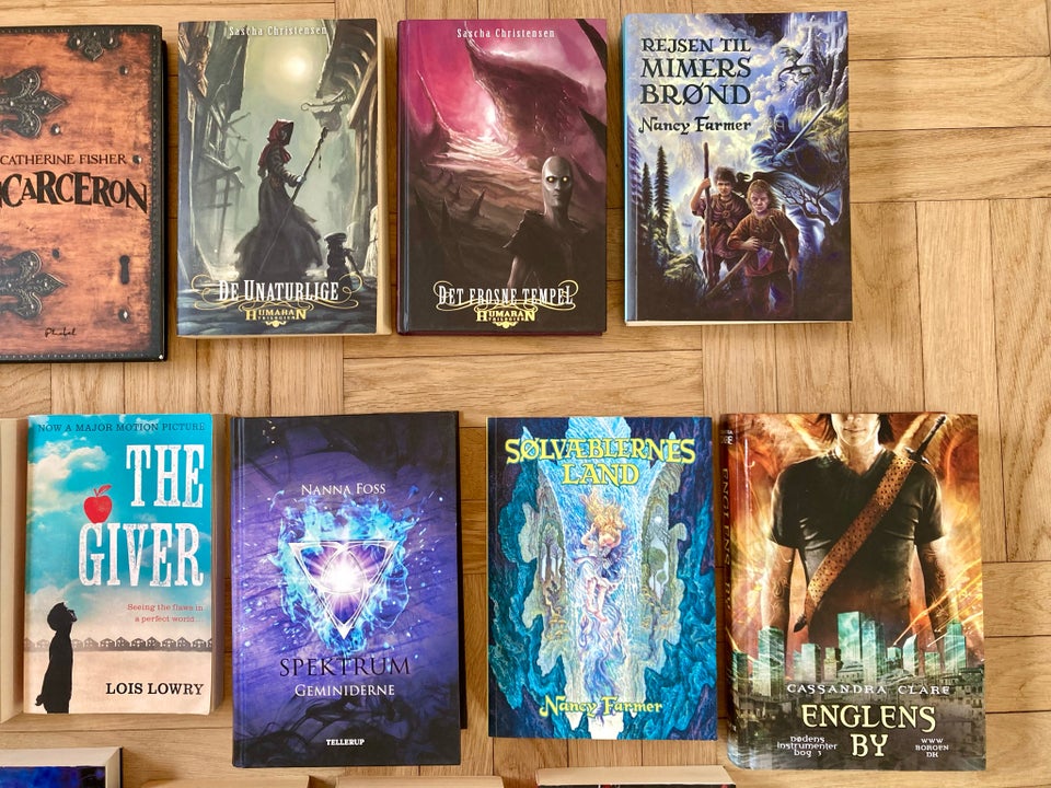 NR 1 : Diverse fantasy / sci-fi bøger , 4 for 100,-, genre:
