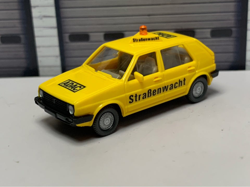 Modelbil, LR-BILER 1:87, VW Golf i æske