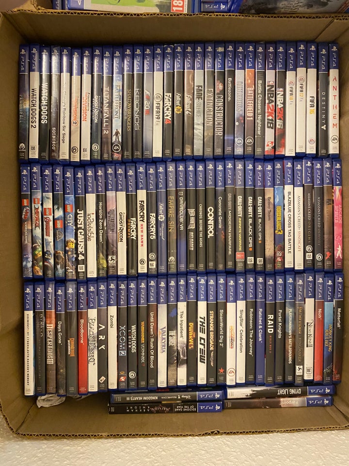 170 Different PS4 Games 2/2, PS4, anden genre