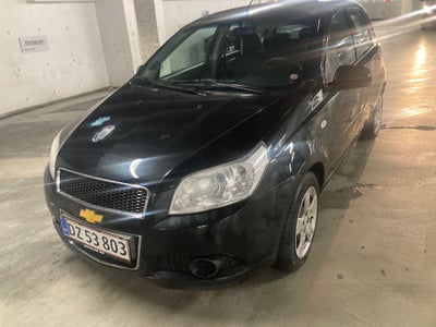 Chevrolet Aveo, 1,2 Base, Benzin, 2010, km 175000, sortmetal, nysynet, klimaanlæg, aircondition, ABS