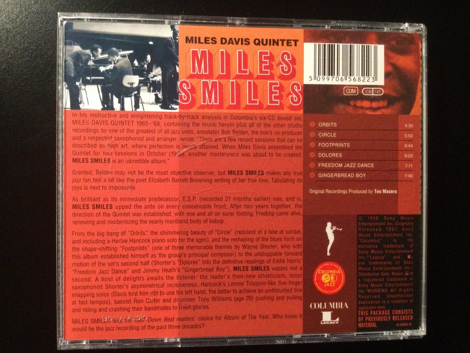 Miles Davis: 4 original album, jazz