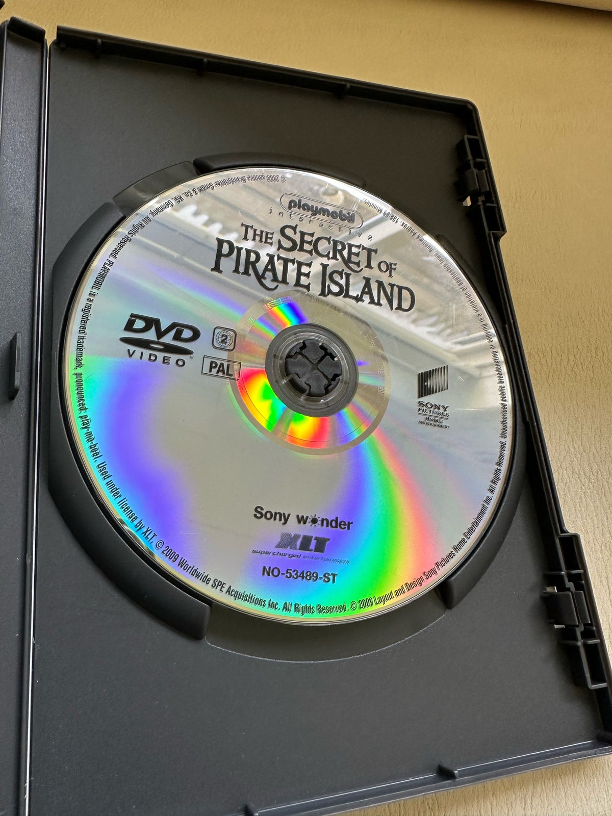 Hemmeligheden om piraternes ø, DVD, tegnefilm