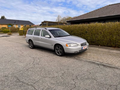 Volvo V70, 2,4 170 aut., Benzin, aut. 2004, km 350000, sølvmetal, træk, klimaanlæg, aircondition, AB