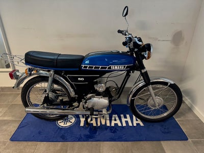 Yamaha Fs1 årg, 1978, 257 km, Blå, Her er en virkelig flot Yamaha som er renoveret for 4 år siden, d