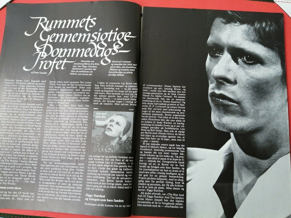 LEVENDE BILLEDER.1983., David Bowie.Rod Stewart., emne: