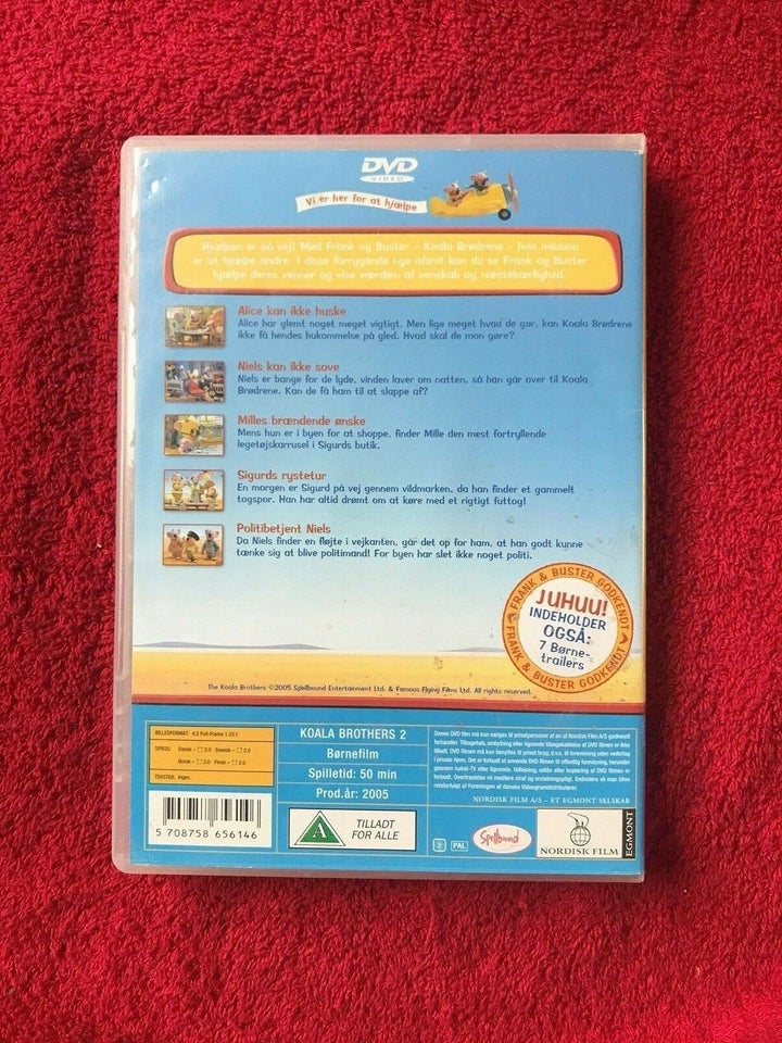 Koala Brødrene , DVD, animation