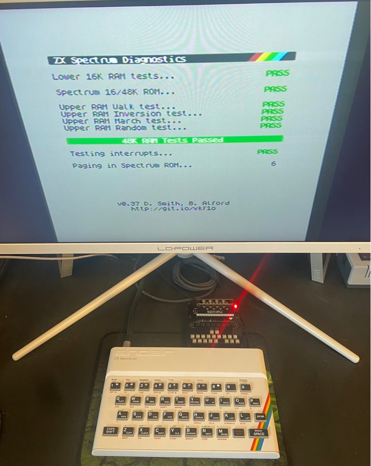 ZX Diagnostic 2.021 , ZX Spectrum