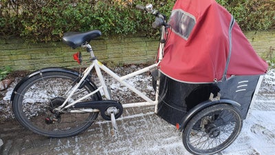 Ladcykel, Nihola, LÆS TEKSTEN!
Vi sælger vores ladcykel da vores behov er en med en større kasse. 

