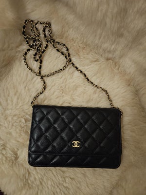 Crossbody, Chanel, lammeskind, Jeg sælger min fine mini chain fra Chanel, som er købt i december 202