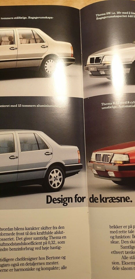 Brochure, Lancia Thema