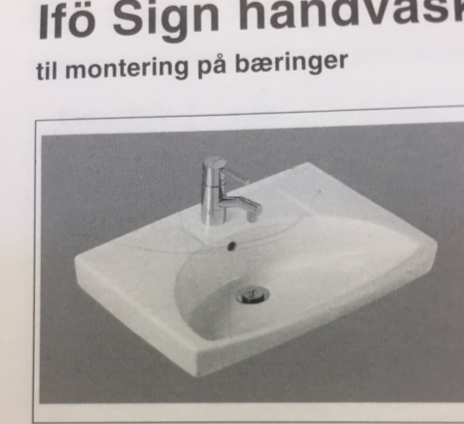 Håndvask, Ifø – dba.dk – Køb Salg og Brugt