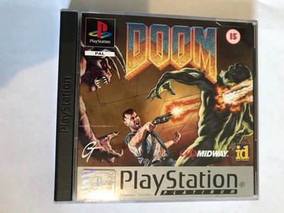 Doom , PS, Doom til Playstation 1

Pal version, ingen manual, cden har overflaiske skrammer.

testet