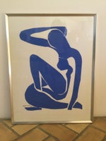 Plakat, Matisse, motiv: Nu bleu 1