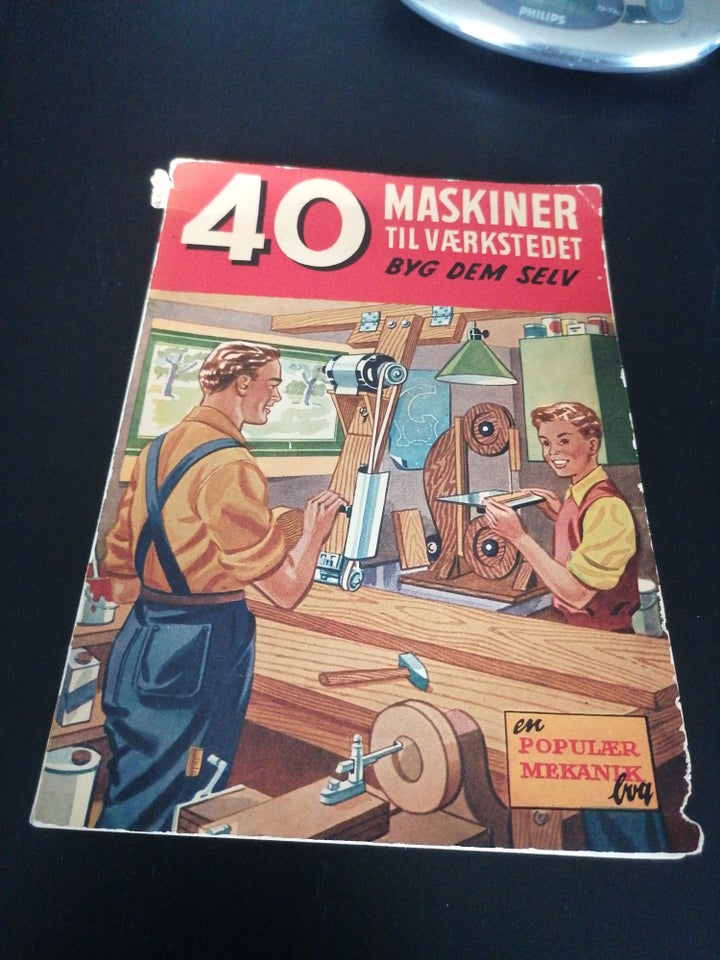 40 maskiner til værksted, emne: hobby og sport