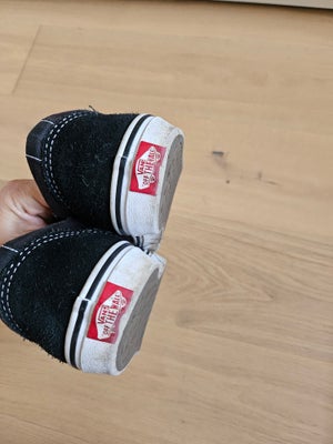 Sneakers, str. 37, Vans,  Black,  Næsten som ny