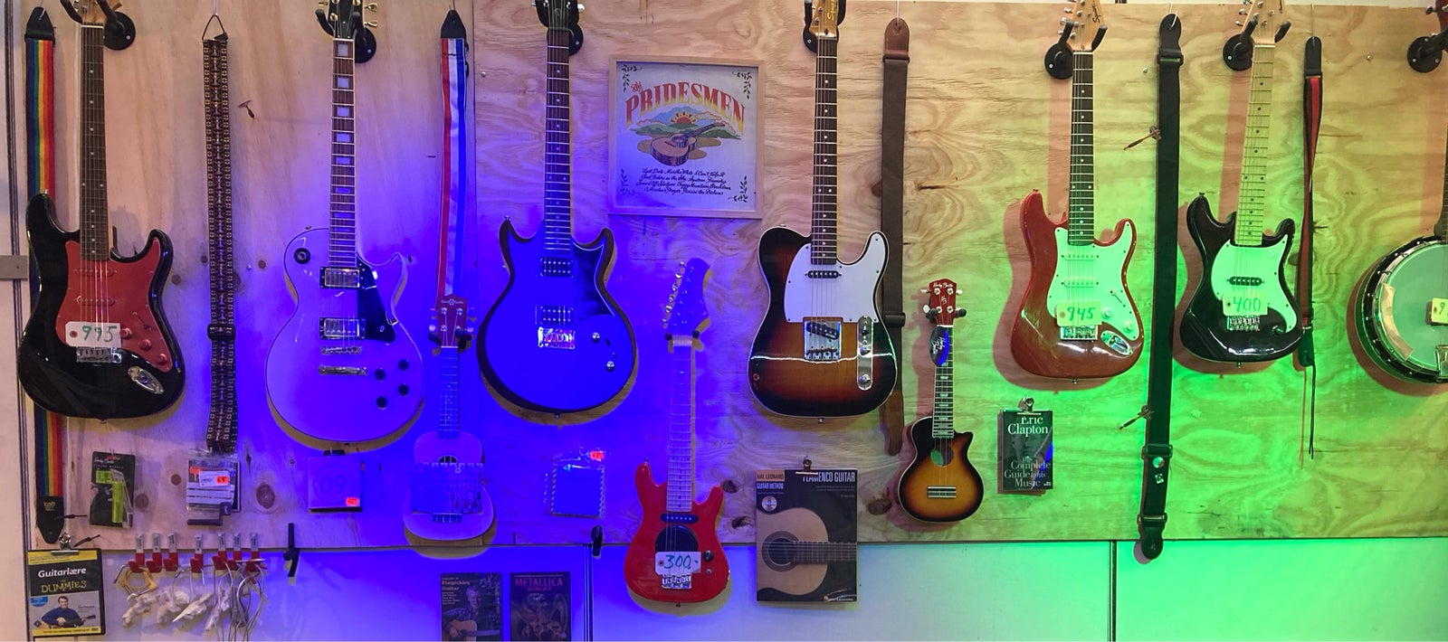 Guitarcombo, Mange kvalitets mærker Marshall, Fender
