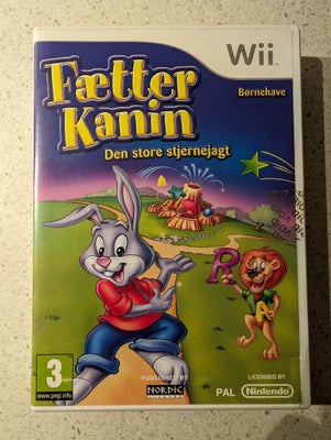 Fætter kanin, Nintendo Wii, puzzle, Fætter kanin til Nintendo Wii.

Det er et super godt børnespil.
