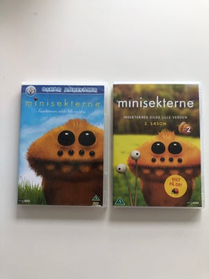 Minisekterne - Minuscule sæson 1 og 2, instruktør 2007 og 2011, DVD, animation, Pr stk 45,-

FAST PR