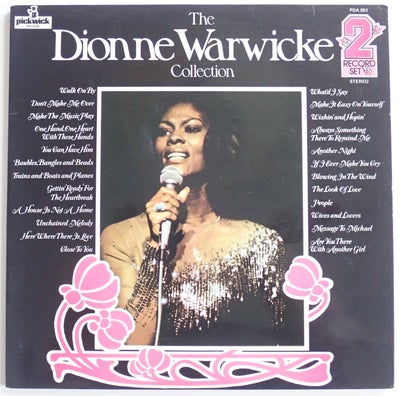 LP, Dionne Warwicke, The Dionne Warwicke Collection [2-CD], Pop, Fremragende engelsk 2-LP compilatio