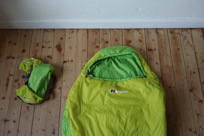 Sovepose, Berghaus, Sælger én sovepose fra Berghaus.

Brugte måske 10 gange i alt, og vasket (kan va