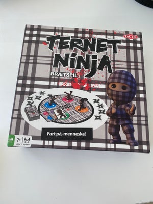 Ternet Ninja , 2-4 personers 7+, brætspil, Helt nyt ternet Ninja spil kun åbnet ny pris 130-150 kr c