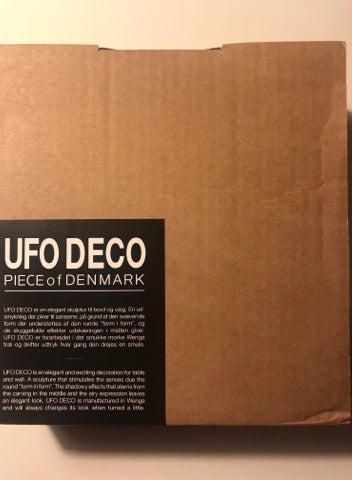 TRÆSKÅL FRA UFO DECO