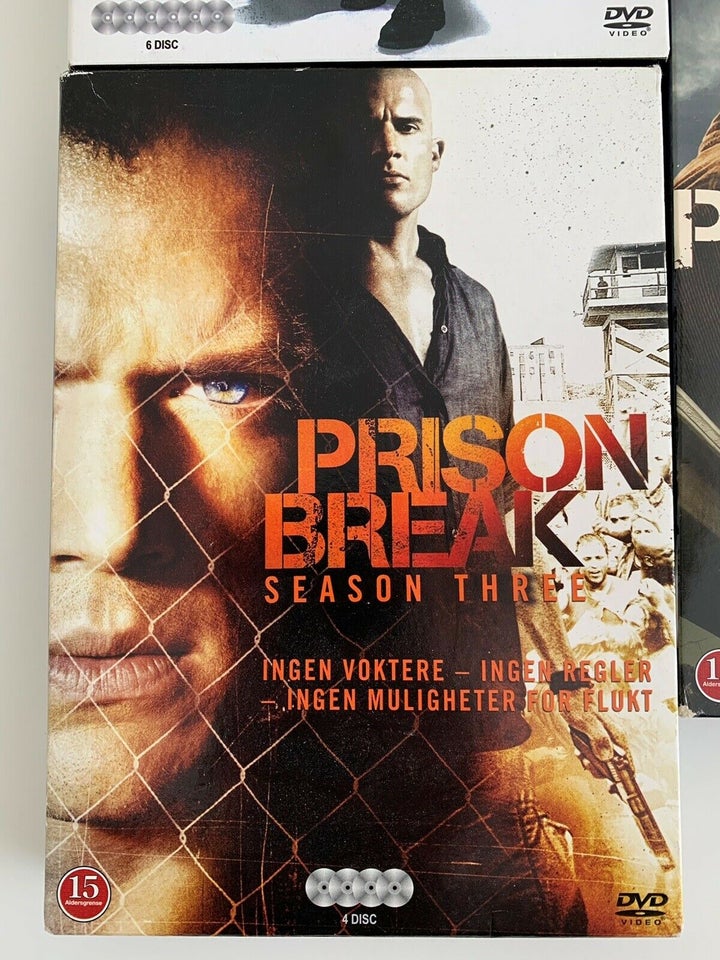 Prison Break 1-2-3-4, DVD, action