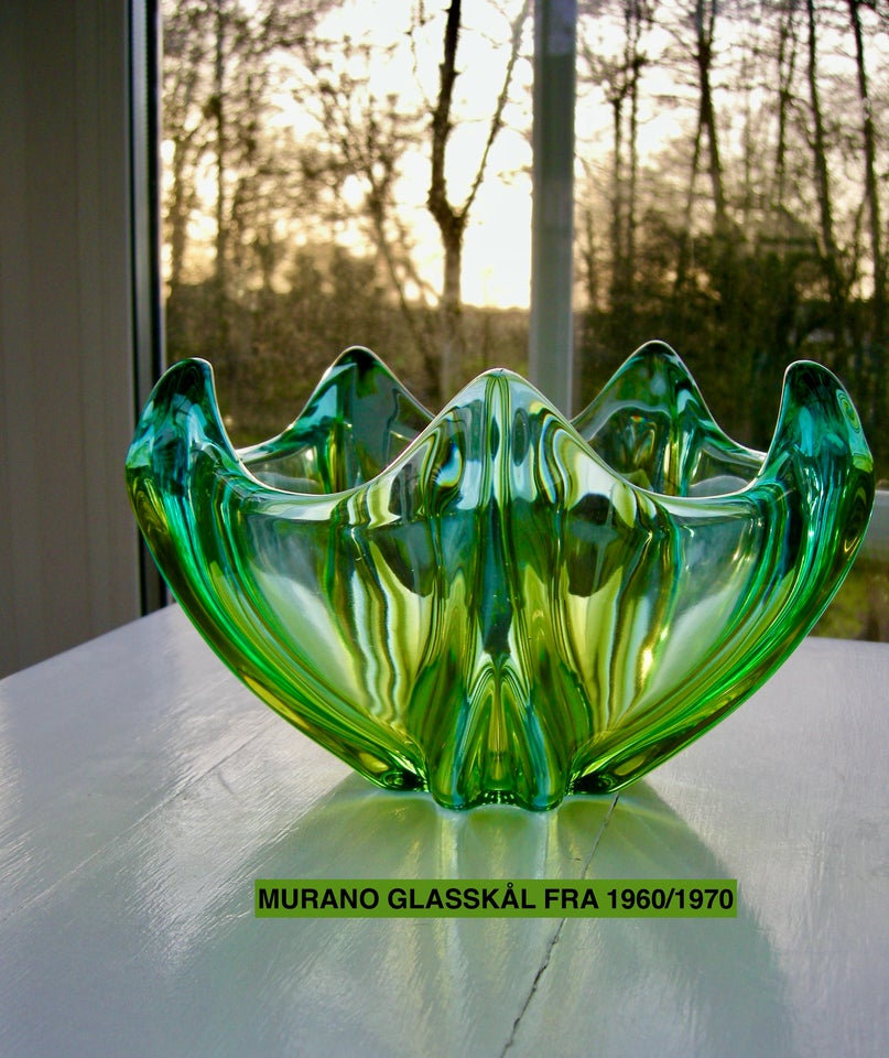 Glas, #Vintage glasskål #Unika glaskunst #Skål, #Murano