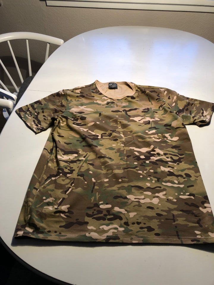 Andet, T-shirt Camo, Melitec str L.