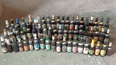 Øl, Øl samling., 59 øl, hovedparten fra 1998 og 1999. Uåbnet, et par er der dog forsvundet indhold. 