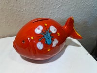 Keramik, Retro sparegris / fisk, Bertoncello