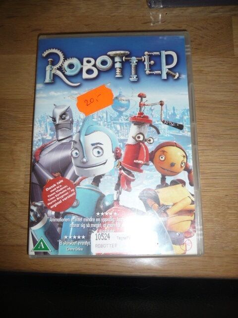 Robotter, DVD, tegnefilm