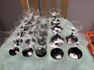 Gæstfrihed video Takke Røgfarvet Vandglas | DBA - brugt porcelæn, bestik og glas