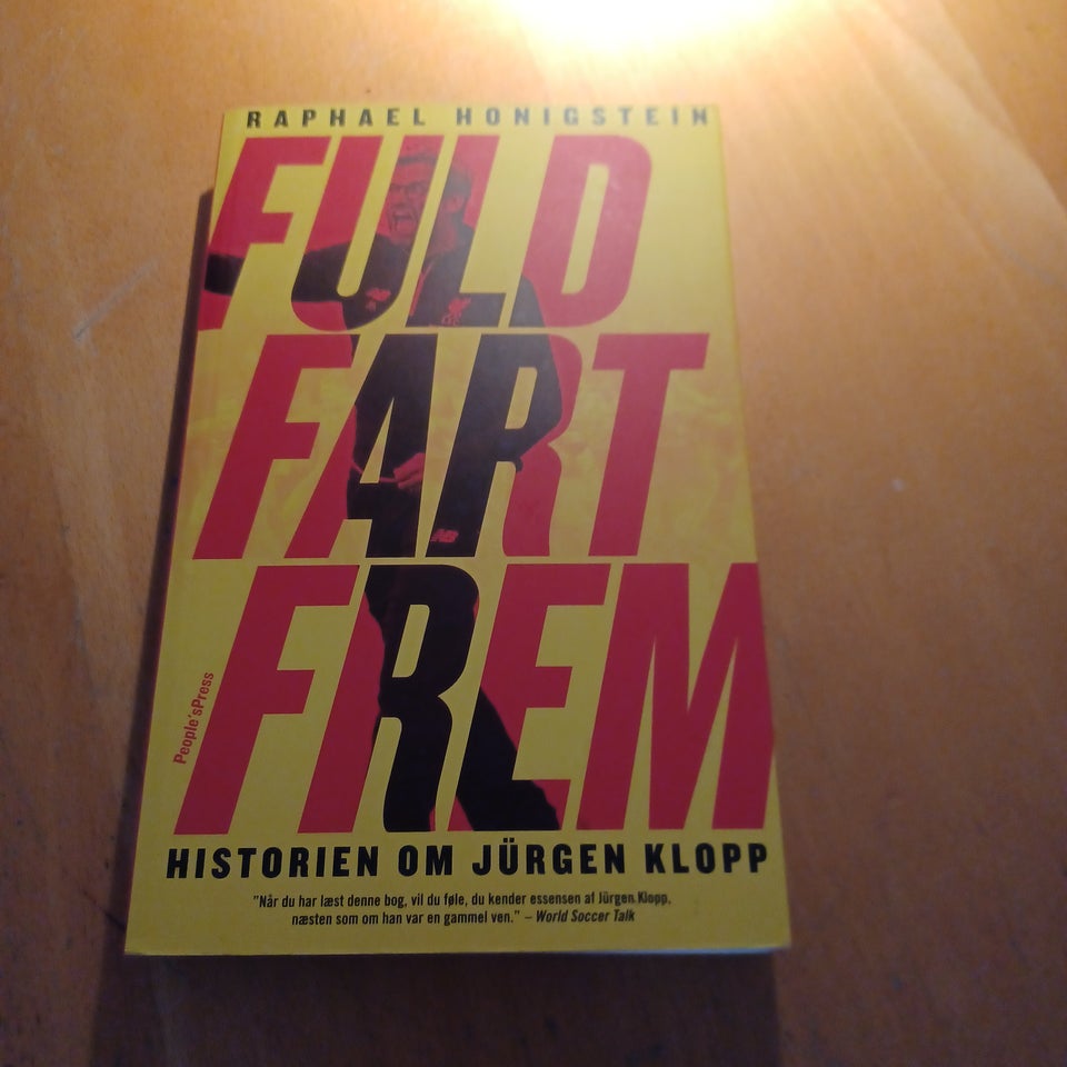 Fuld fart frem, Raphael Honigstein