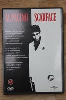 Scarface, instruktør Brian De Palma, DVD