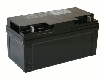 batteri, Batteri, Panasonic kan bruges til belysning, opladning af mobil tlf. mm. 12 volt 65 ampere,
