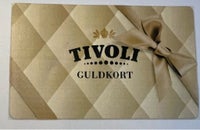 1 stk Guldkort til Tivoli gælder til hele 2024...