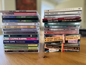 Frank Zappa samling 24 CD’er