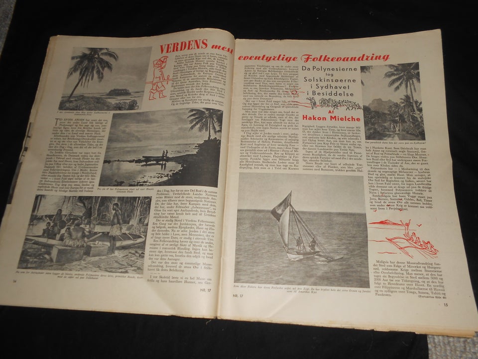 illustreret Familie journal nr 17-28 april 1942 , Blad