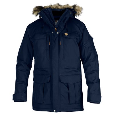 Parkacoat, str. XXXL, Fjällräven,  Dark Navy,  God men brugt, Fjällräven Yupik Parka er en kraftig s